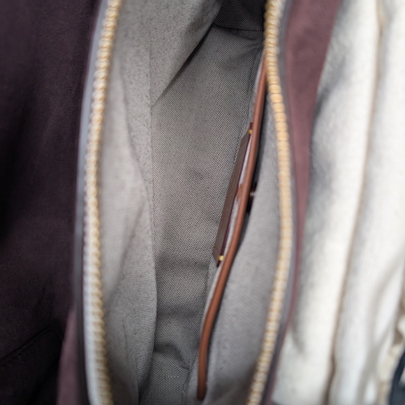 Coach Harmony Hobo Snake Skin Straps Glovetanned Leather Large Shoulder Bag - Picture 11 of 16